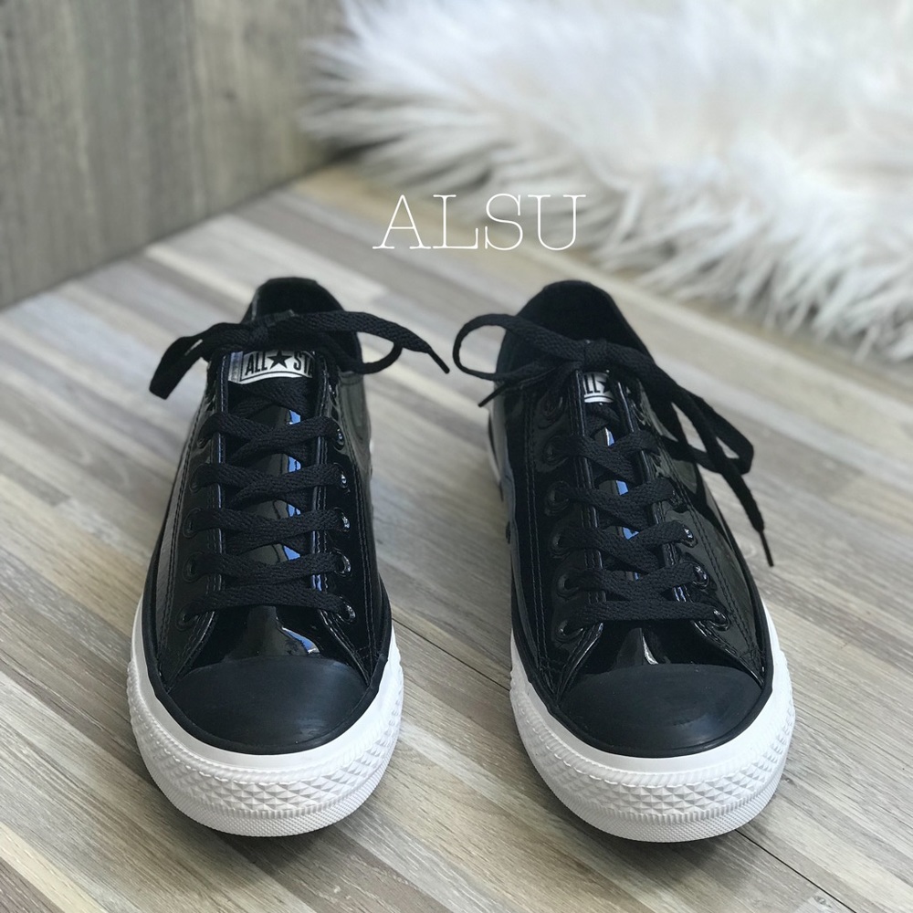 Converse AdVulc Ctas Patent LT Black W AUTHENTIC - Picture 3 of 8